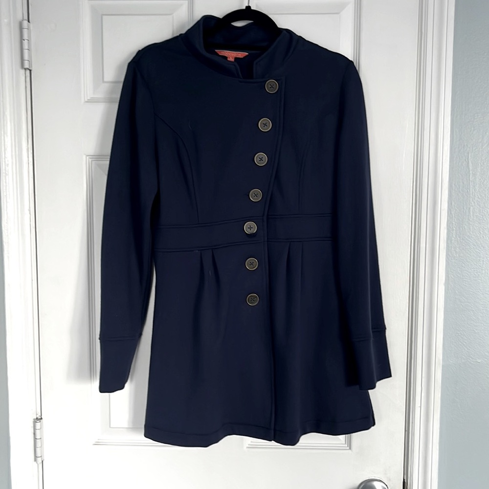 ModCloth military style lightweight navy jacket